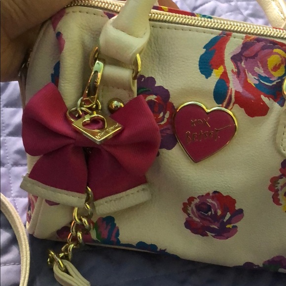 Betsey Johnson Mini Satchel Floral Crossbody - Picture 7 of 7